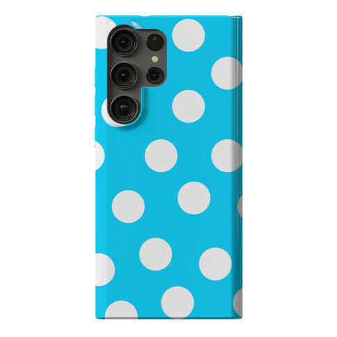 Blue Polka Dot Case Phone Case